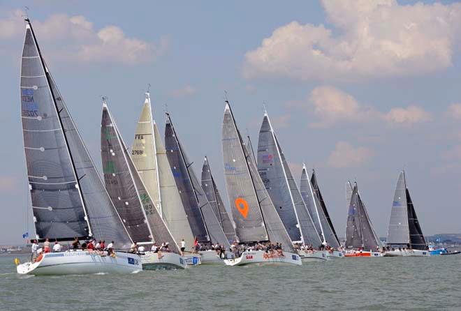 Three races sailed today in the Brewin Dolphin Commodores' Cup © Rick Tomlinson / RORC http://www.rorc.org